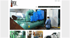 Desktop Screenshot of apexmechanicalservices.com